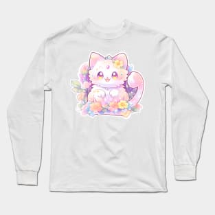 The spirit of the forest smiles sweetly Long Sleeve T-Shirt